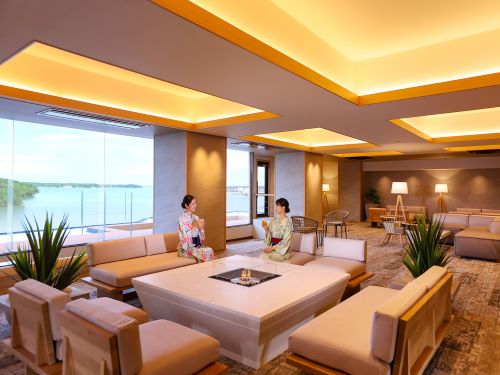 Hotel lobby