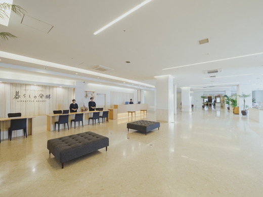 Hotel lobby