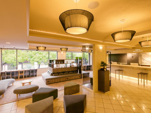 Hotel lobby