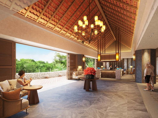 Hotel lobby