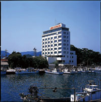 Hotel facade Hotel facade