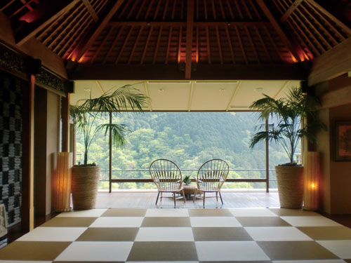 Hotel lobby