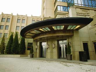 Hotel facade Hotel facade