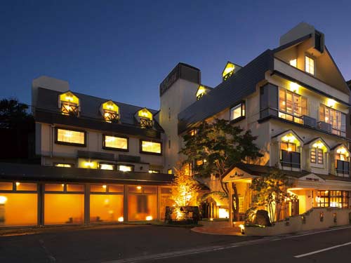 Hotel facade Hotel facade