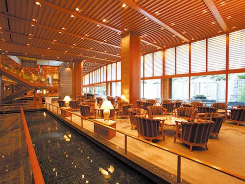 Hotel lobby