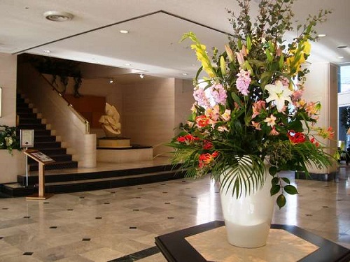 Hotel lobby