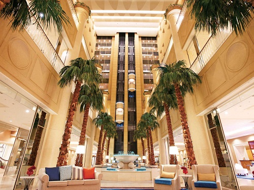 Hotel lobby