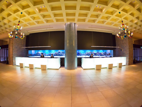 Hotel lobby