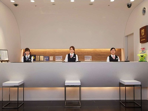Hotel lobby