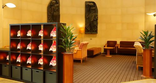 Hotel lobby