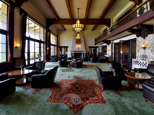Hotel lobby