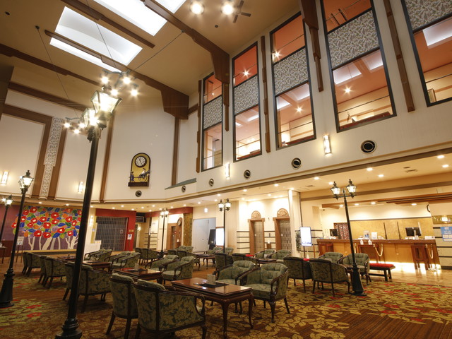 Hotel lobby