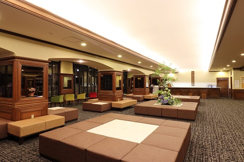 Hotel lobby