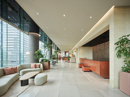 Hotel lobby