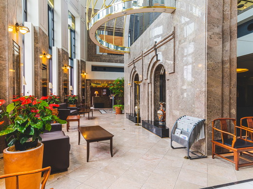 Hotel lobby